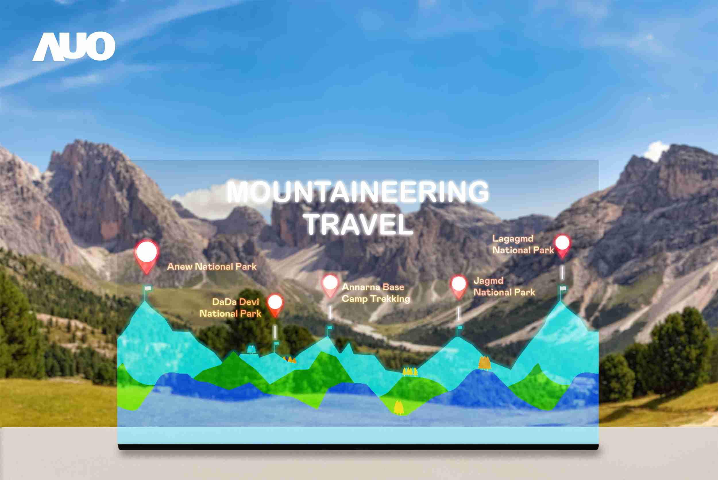 龙门国际展示全球单片尺寸最大(*)42吋透明Micro LED显示器拼接而成的〝64吋透明Micro LED显示器〞，，具备高透明度、、、、1,000 nits高亮度、、、广色域、、采用三边无边框的无缝拼接等多重特色，，呈现超高清、、细腻画质而不遮挡后方视觉，，，，满足层峰需求，，可广泛运用于零售、、艺术展览或商业空间等场域