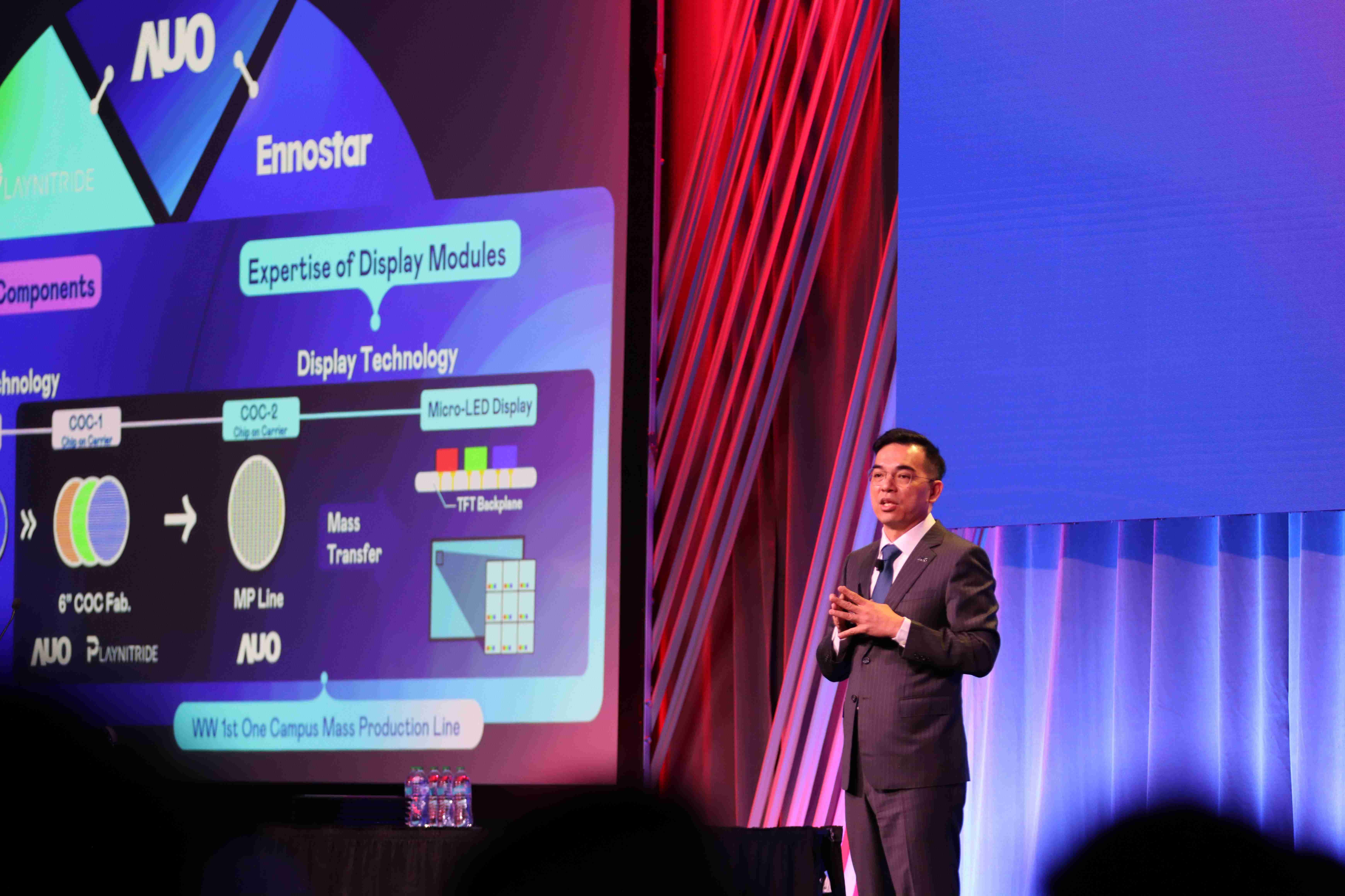 2025 SID显示周登场，，，，龙门国际光电执行长暨总经理柯富仁博士以〝Redefining Displays: Inspiring New Possibilities〞发表主题演说，，，带领龙门国际以智能显示解决方案先驱，，，透过AI赋能，，重塑显示的视觉创新体验